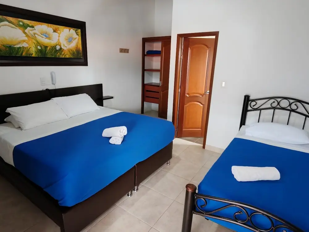 Habitación camadoble más sencilla