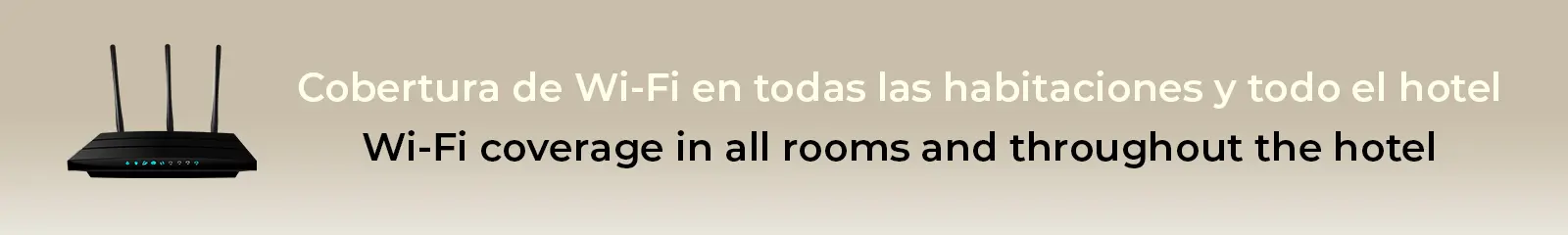 Wifi en el Hotel Abadías